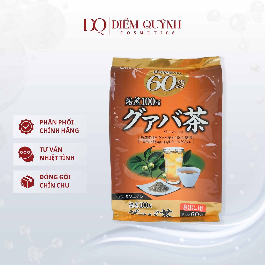 Trà Lá Ổi ORIHIRO Nhật Bản Gói 60 Túi