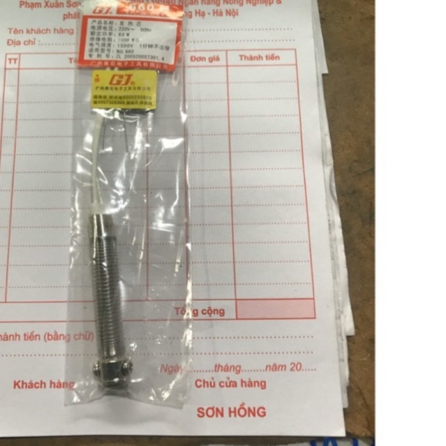 Ruột mỏ hàn 60W- Nóng nhanh