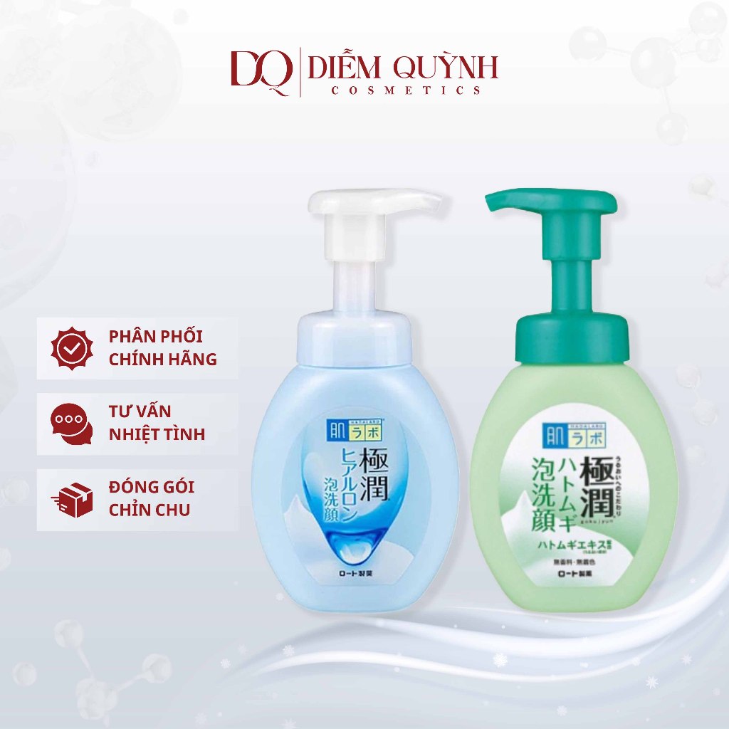 Sữa rửa mặt tạo bọt Hadalabo Nhật Bản