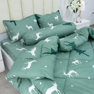 Set phao 5 món bao gồm( 1 chăn phao+1 ga trải giường+2 vỏ gối đầu+1 vỏ ôm) đủ size m6 m8 2m2