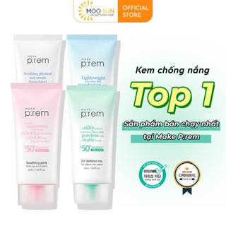 Kem Chống Nắng Vật Lý Make Prem UV Sun Cream Make P:rem SPF 50+ PA++++ 50ml