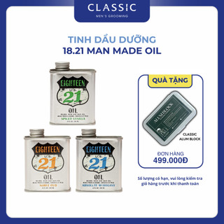 Tinh dầu dưỡng 18.21 Man Made Oil 65ml (Râu, Tóc và Da)