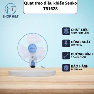 Quạt treo điều khiển Senko TR1628+BH 2 năm chính hãng