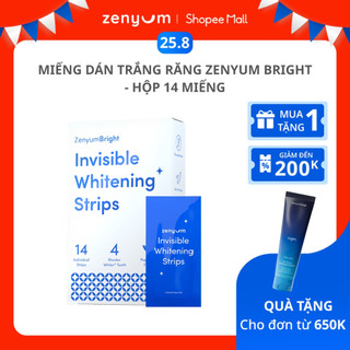 Miếng Dán Trắng Răng Zenyum Bright - Hộp 14 miếng