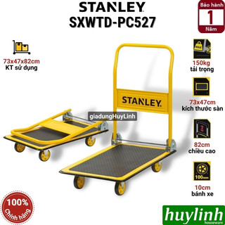 Xe kéo đẩy hàng đa năng Stanley SXWTD-PC527 - tải trọng 150kg - Hàng chính hãng