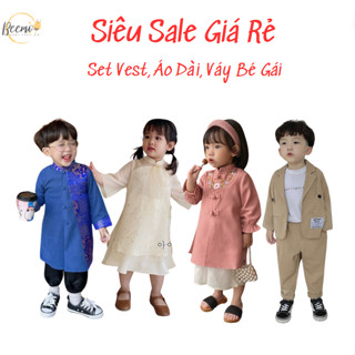 Set vest, sự kiện, áo dài Beemo- xả hàng tồn kho giá rẻ cho bé trai từ 9-24kg