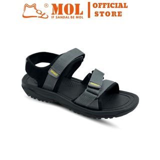Sandal nam Rova quai ngang RV873G màu xám