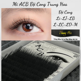 Mi khay ACB độ cong LJ-LB-Li- L-LC-LD-M -Dày 0.07-0.10-mi trung hoa không mi con,bắt keo tốt_Thúy Hà
