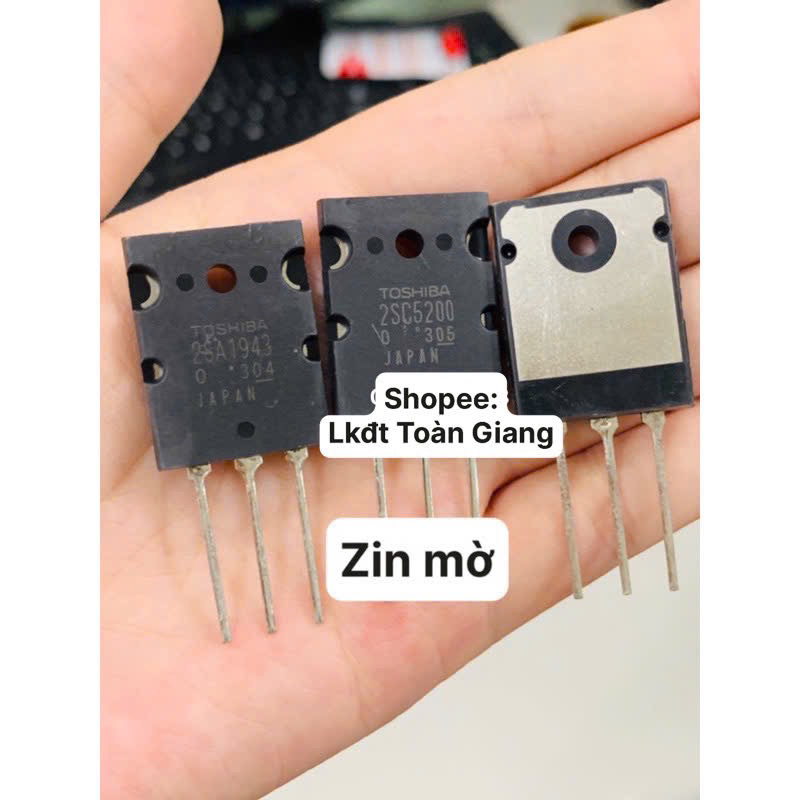 Cặp sò amply A1943+C5200 hàng zin