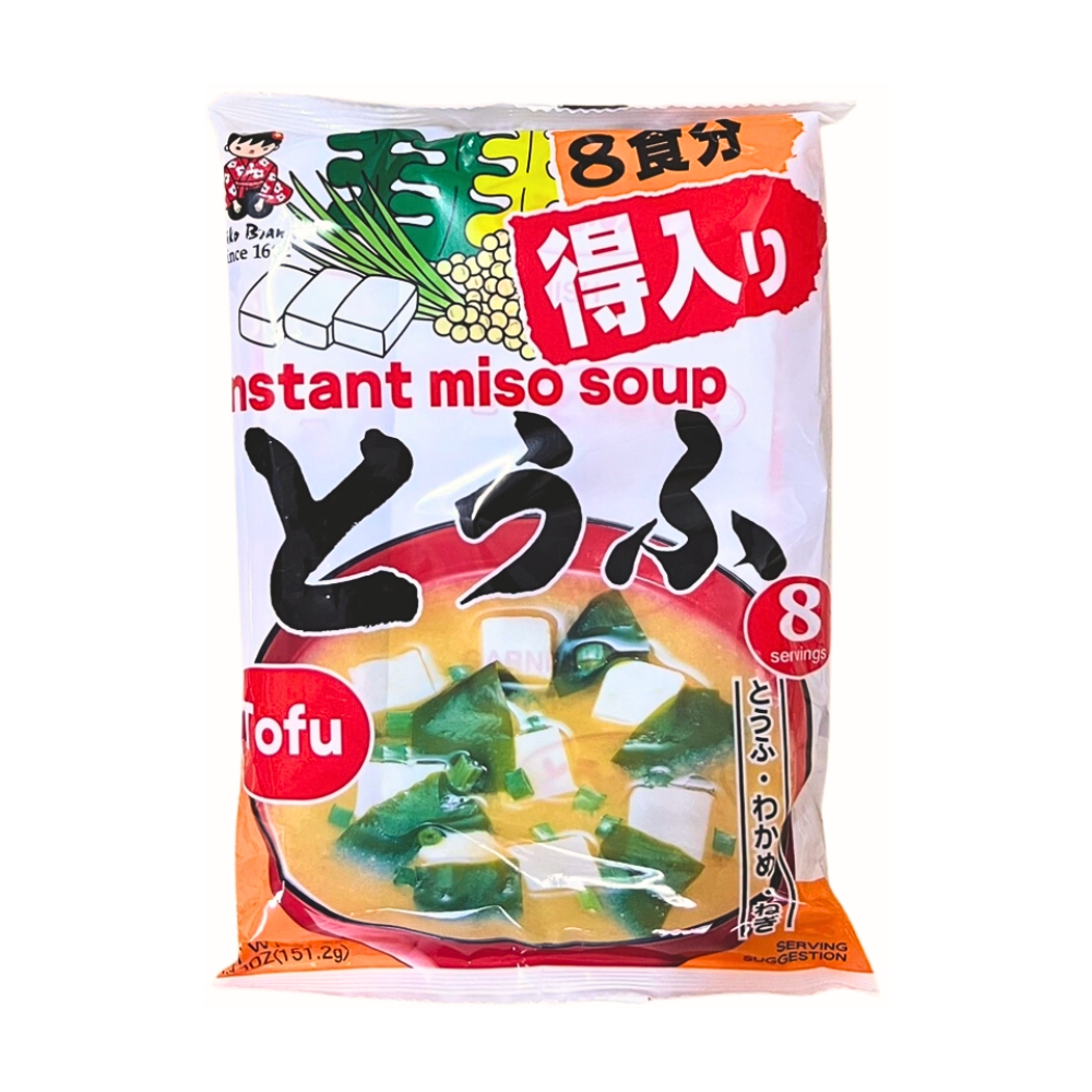 Súp Miso ăn liền Nhật Bản (Shinsyu-ichi Miso) 8 gói/túi