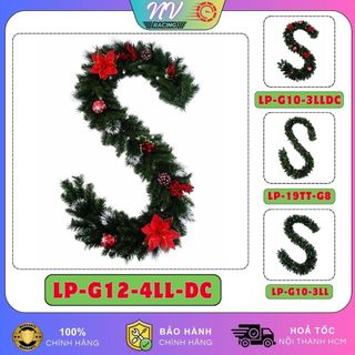 Dây lá thông trang trí noel nhiều mẫu set 6, decor giáng sinh đẹp, phụ kiện trang trí noel đẹp 2024