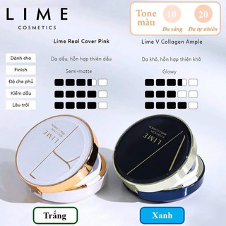 PHẤN NƯỚC LIME REAL COVER PINK CUSHION