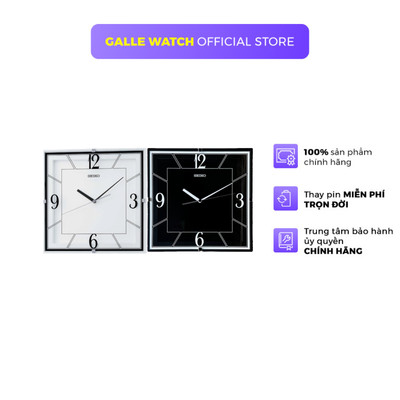 ĐỒNG HỒ TREO TƯỜNG SEIKO QXA821 hời trang, thanh lịch, vỏ kim loại chắc chắn, chính hãng Nhật Bản