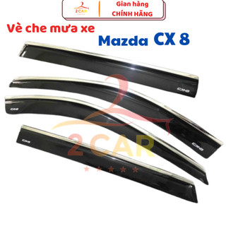 Vè che mưa xe Mazda CX8, CX-8 chỉ Inox cao cấp nhất thị trường