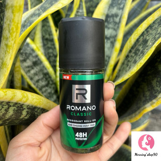 50ml-Lăn Khử Mùi Hương Nước Hoa Romano Classic Khô Thoáng 48H