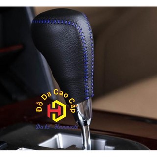 Bọc da cần số Toyota Rush (AT) da tự nhiên