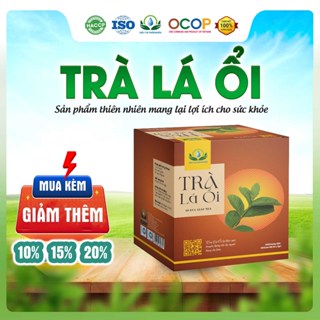 Trà Lá Ổi hộp 30 Túi Lọc Siêu Thị Thiên Nhiên Tốt Cho Dạ Dầy
