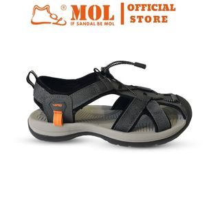 Sandal nam Vento bít mũi NV7606G màu xám có big size 44 45