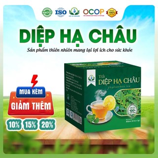 Trà Diệp Hạ Châu hộp 30 Túi Lọc x 3Gram Siêu Thị Thiên Nhiên