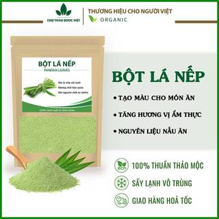 100g Bột Lá Nếp Nguyên Chất Nhà Làm (Bột Lá Dứa Sấy Lạnh)