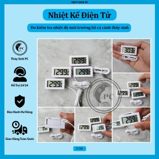 Nhiệt kế điện tử đo nhiệt độ hồ cá tép cảnh thủy sinh