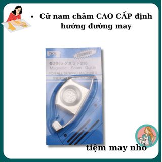 cữ nam châm canh lề để may vải thẳng nam châm bé