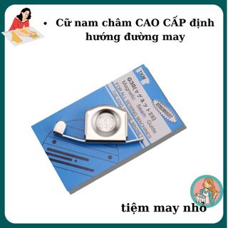 cữ nam châm canh lề để may vải thẳng nam châm bé