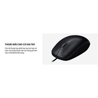 Chuột Văn Phòng Logitech B100 Chính Hãng - Bảo hành 12 tháng