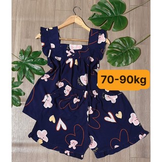 [HCM] (63-90kg) Đồ bộ bigsize đùi tole/lanh-linen. hongduyen2188.