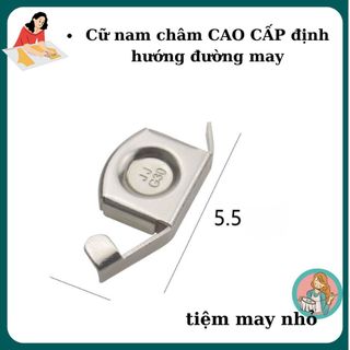 cữ nam châm canh lề để may vải thẳng nam châm bé