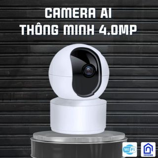 Camera IP YET+ 4.0Mpx+ Quan sát điều khiển cửa cuốn+ bộ Conveter V4.0/V3.0 APP Safemate Kết nối WF