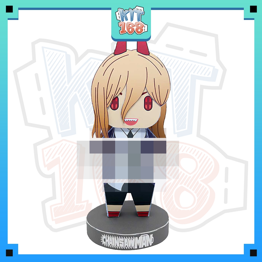 Mô hình giấy Anime Game Chibi Power - Chainsaw Man