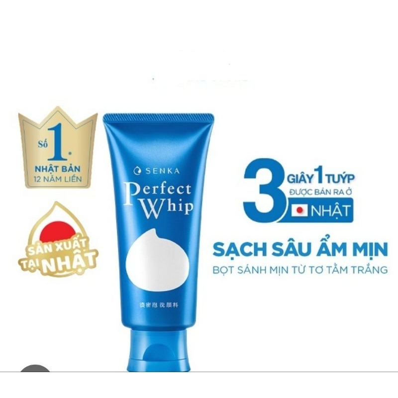 Sữa rửa mặt Senka Perfect Whip