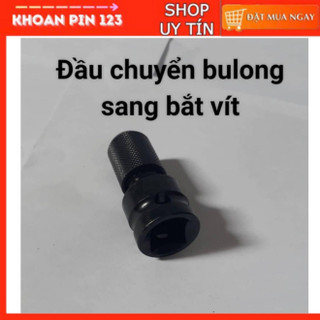 Đầu chuyển đổi bulong sang bắt vít lục giác 6.35mm