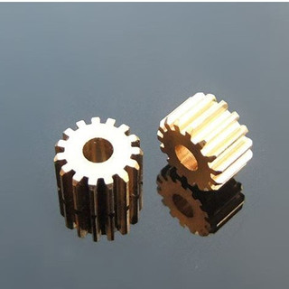 Bánh răng đồng 15 răng lỗ trục 3mm dùng để nối trục động cơ