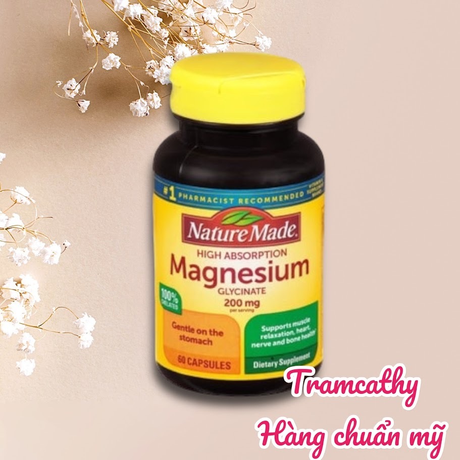 magnesium glycinate 60v nature made