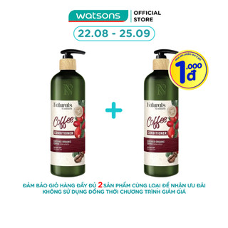 Dầu Xả Naturals By Watsons True Natural Chiết Xuất Coffee 490ml