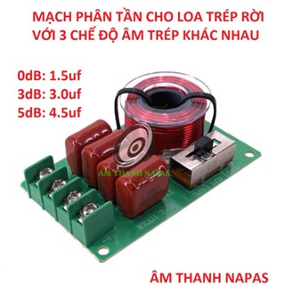 MẠCH PHÂN TẦN CHỐNG CHÁY TREBLE T31 - VỚI 3 CHẾ ĐỘ CHỈNH ÂM - GIÁ 1 MẠCH - PHÂN TẦN TRÉP RỜI