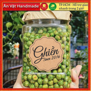 Đậu hà lan tỏi ớt ngon mê ly hũ 400gram, Đồ ăn vặt Sài Gòn