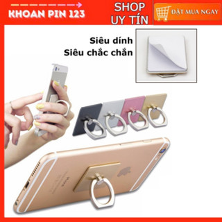 Giá đỡ điện thoại hình chiếc nhẫn, móc dán cho mọi dòng điện thoại Iphone, Samsung, Xiaomi, Oppo...