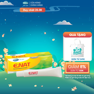 Kem dưỡng ẩm, mờ nếp nhăn - vitamin e, jojoba, vitamin a - enat natural vitamin e mega we care
