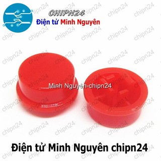 [10 CÁI] (G2) Nắp chụp nút nhấn 12x12 B3F-4055 Đỏ