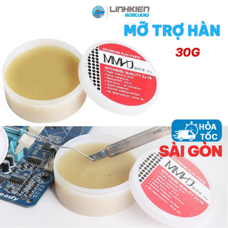 Mỡ trợ hàn cricket hộp 30g hỗ trợ hàn mạch điện tử thiếc chì