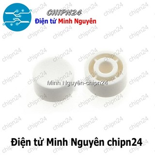 Nắp chụp nút nhấn vuông 6x6 trắng A17