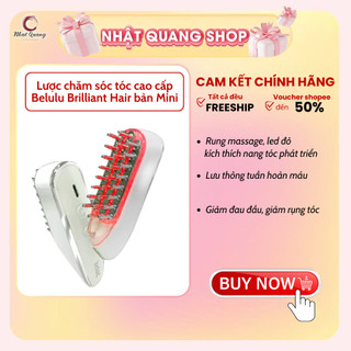 Lược chăm sóc tóc cao cấp Belulu Brilliant Hair bản Mini