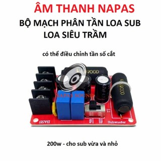 MẠCH PHÂN TẦN LOA SUB 90B CÔNG SUẤT 200W - MẠCH LỌC LOA SUB ĐIỆN - MẠCH PHÂN TẦN SÚP