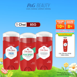 Sáp Khử Mùi Old Spice nhiều mùi hương 85g (Sáp xanh)