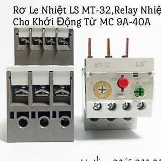Rơ le nhiệt ls mt-32,relay nhiệt ls mt-32 cho khởi động từ mc 9a-40a