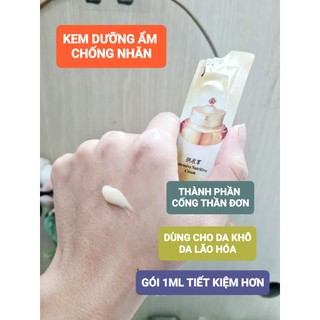 Kem Whoo vàng dưỡng ẩm chống lão hóa dành cho da khô (Date 2026)