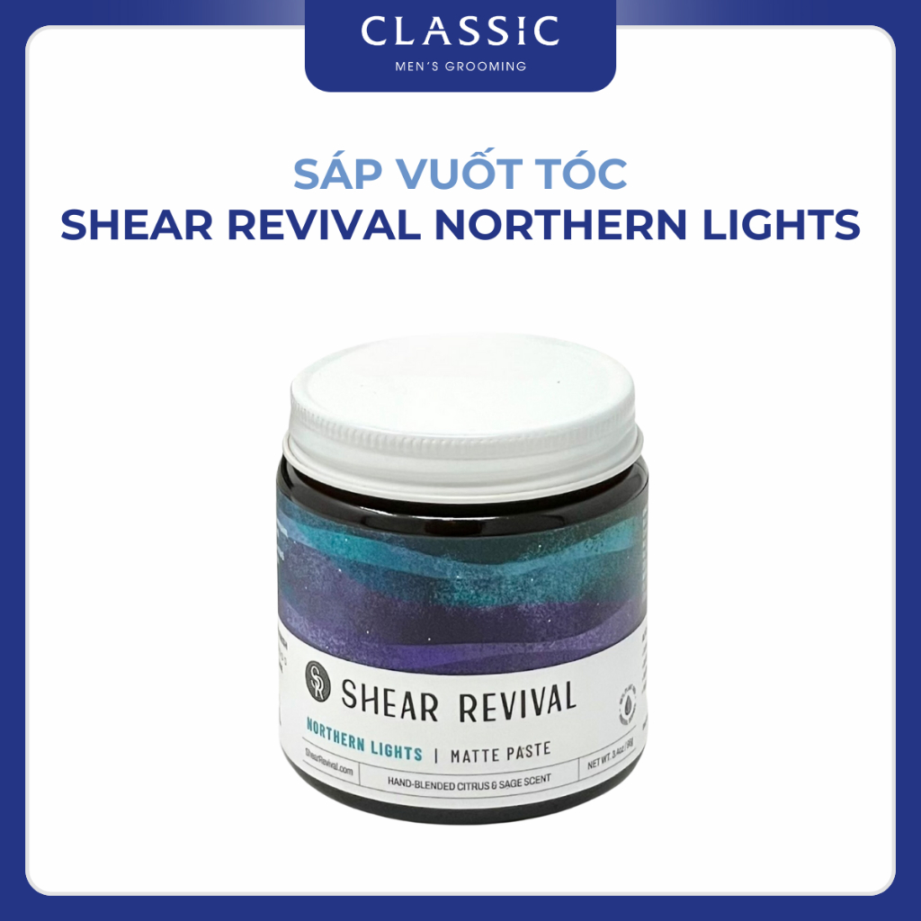 Sáp Vuốt Tóc Shear Revival Northern Lights Matte Paste 96gr